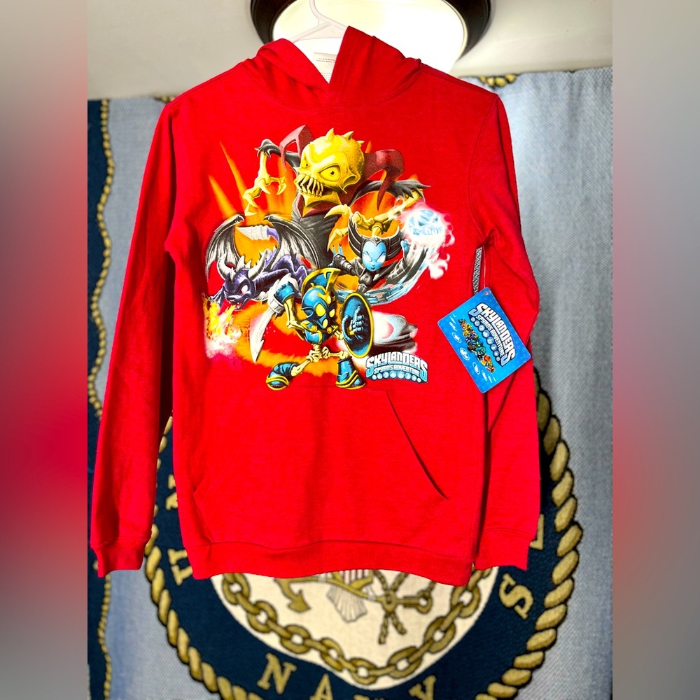 Skylanders Spyro’s adventure long sleeve shirt Red M 8 new